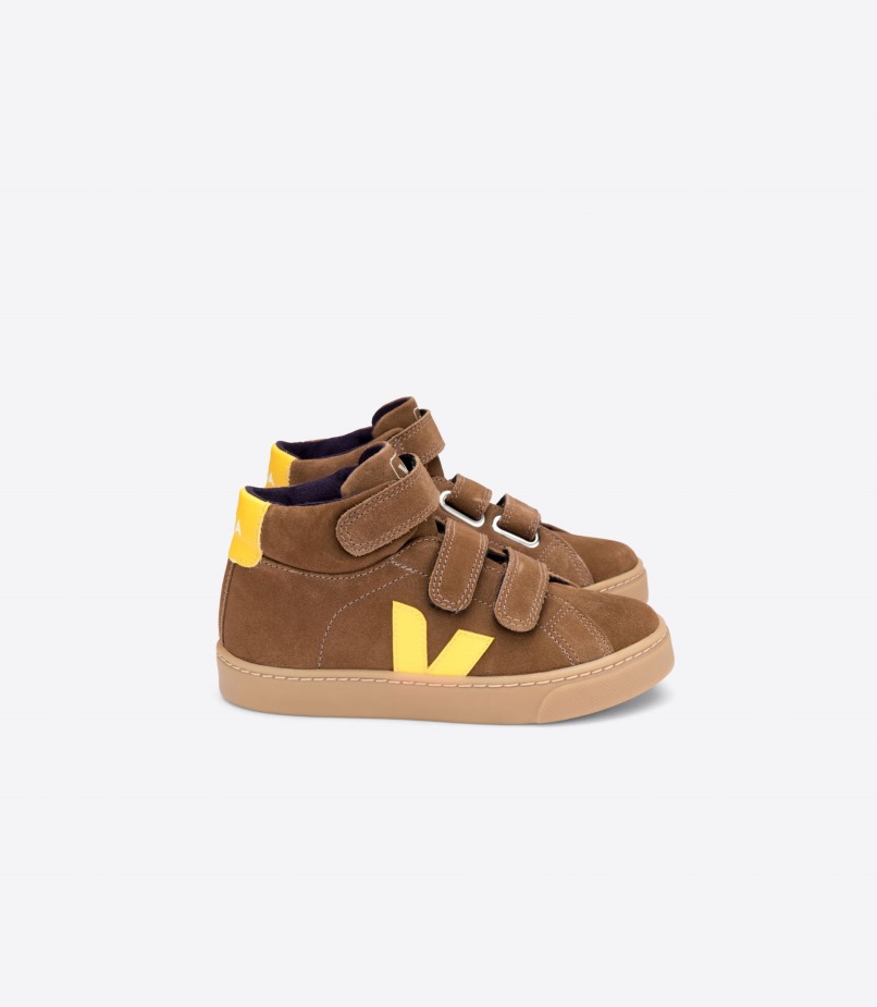 Veja A Coleção Mid Suede Brown Tônica