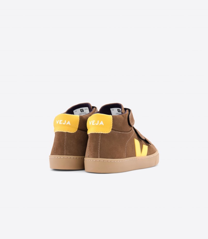 Veja A Coleção Mid Suede Brown Tônica