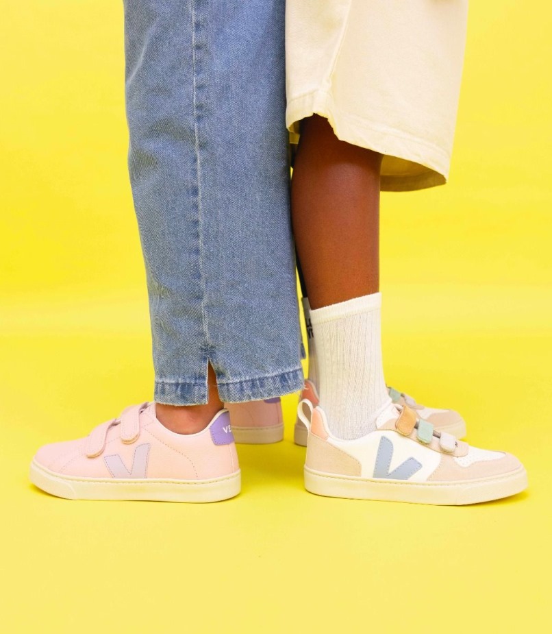 Chromefree Leather Petale Parme Veja