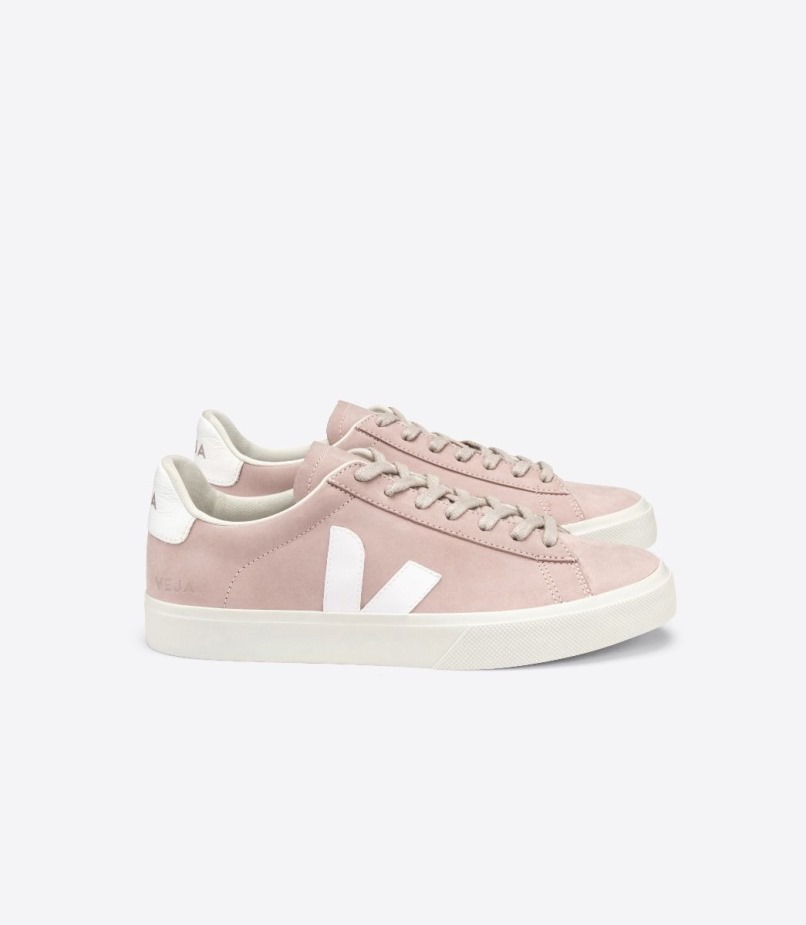 Nobuck Babe White Premium Veja