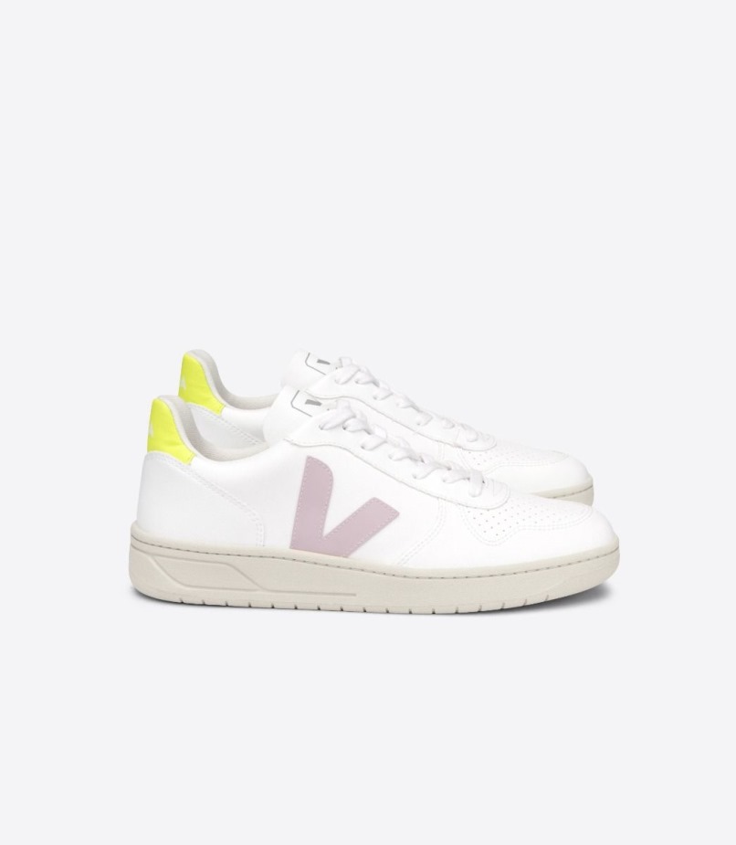 Veja Series Cwl White Parme Jaune-fluo