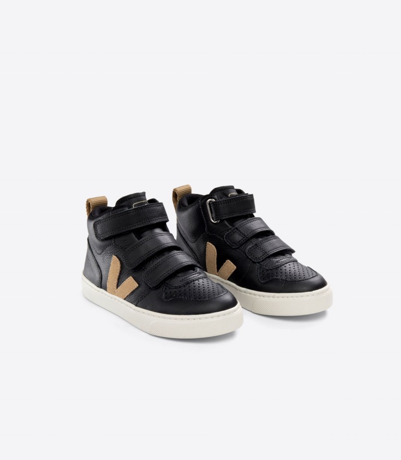 Couro Mid Chromefree Black Dune Series Veja