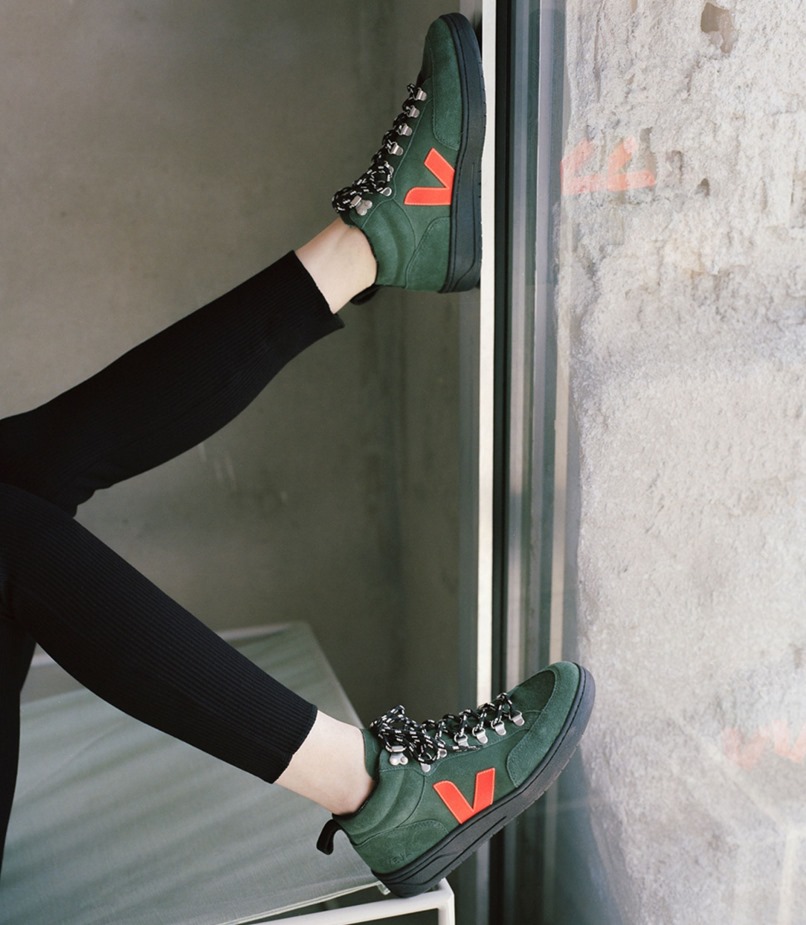 Bastille Suede Cyprus Orange Veja Original