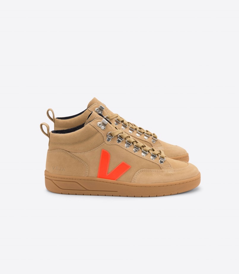 Premium Bastille Suede Desert Orange Veja