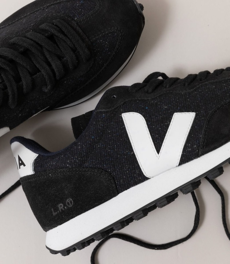 Veja Branco Flannel Dark White Black Special