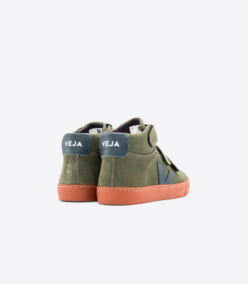 Sola Mid Suede Mud Nautico Rust Veja Original