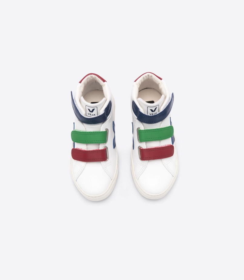 Veja Mid Leather White Multico Premium