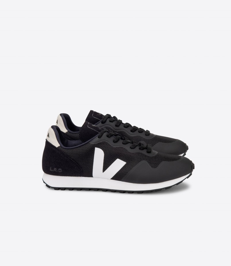 Veja B-mesh Preto Branco Premium