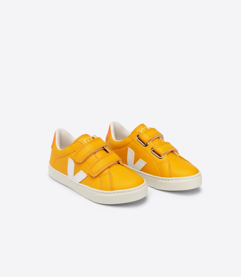 Veja Chromefree Leather Ouro White Perfect