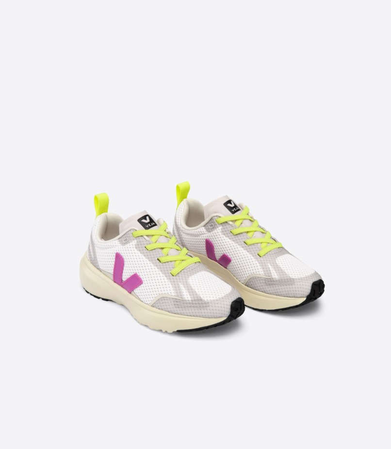 Veja Cadarços Elásticos Perfeitos Branco Ultravioleta