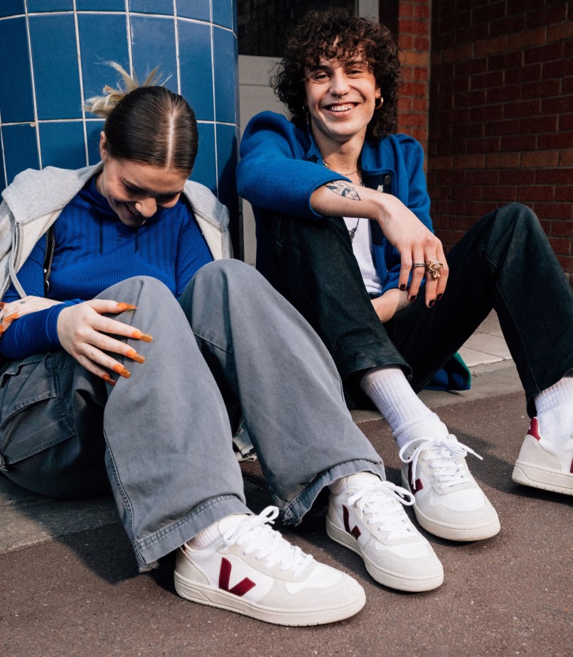 B-mesh Branco Natural Marsala Premium Veja