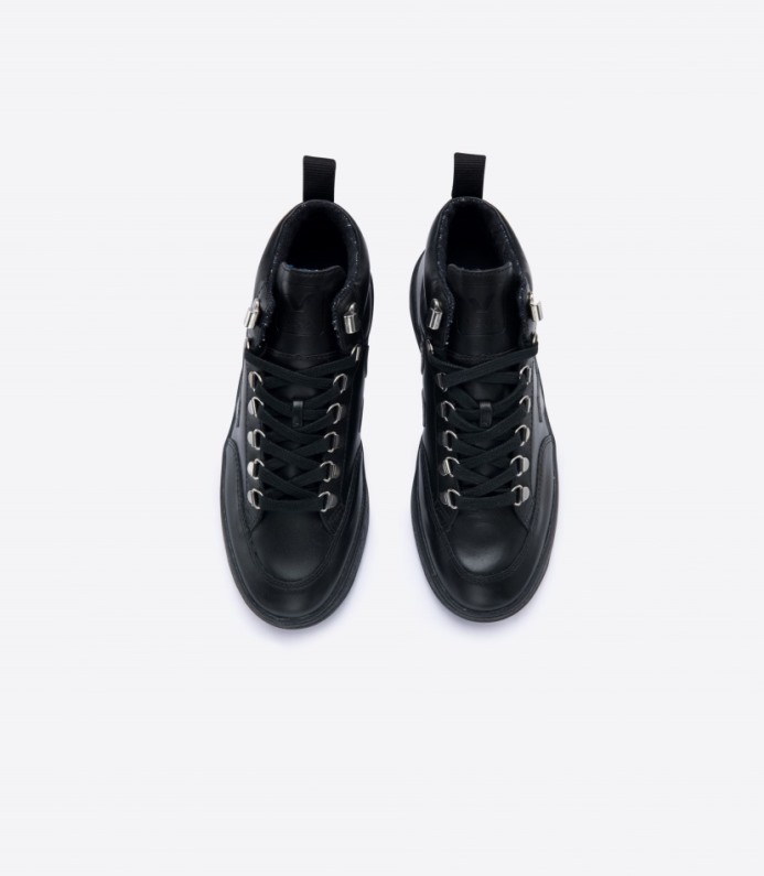 Veja Roraima Leather Black Grafite Black Sole