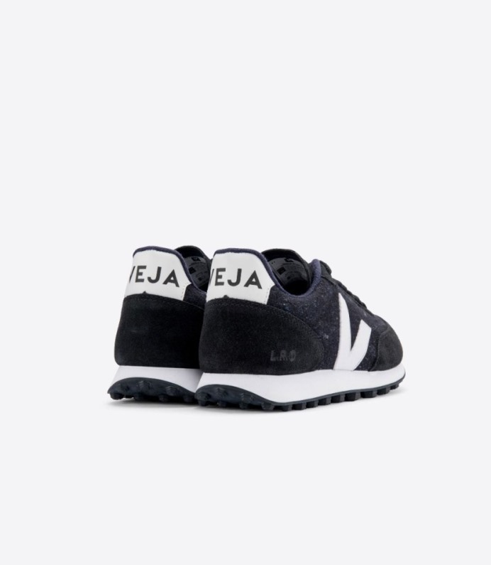 Veja Rio Branco Flannel Dark White Black
