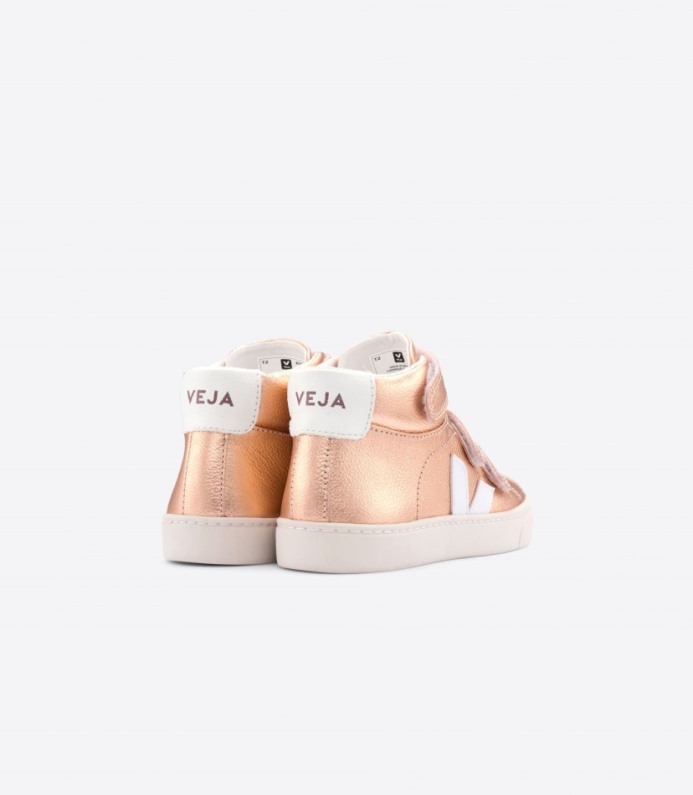 Veja Esplar Mid Chromefree Couro Venus White