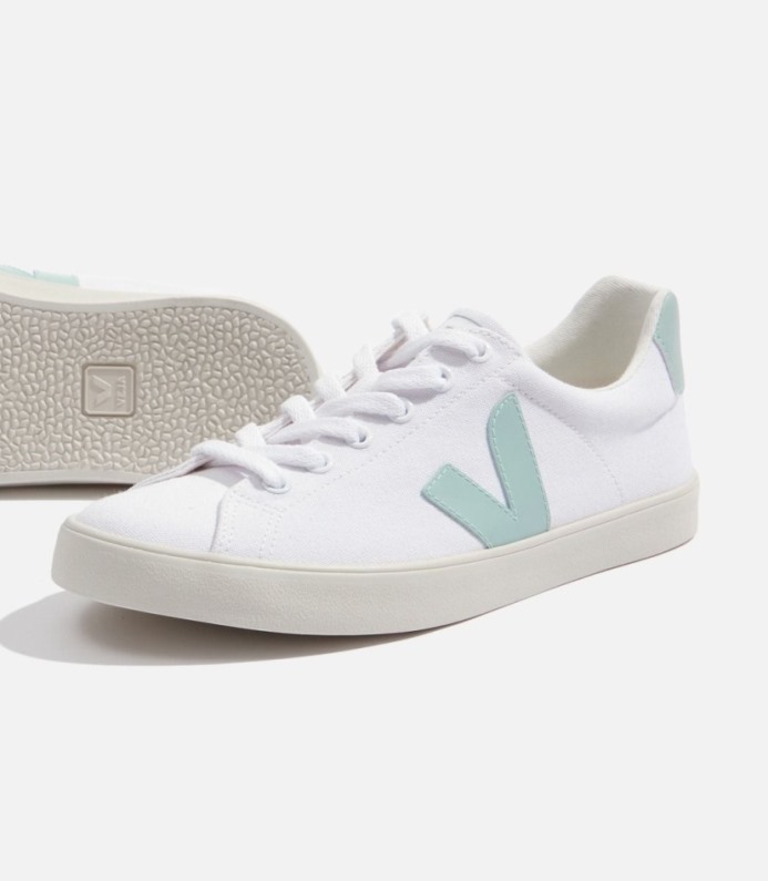 Veja Esplar Se Canvas White Matcha
