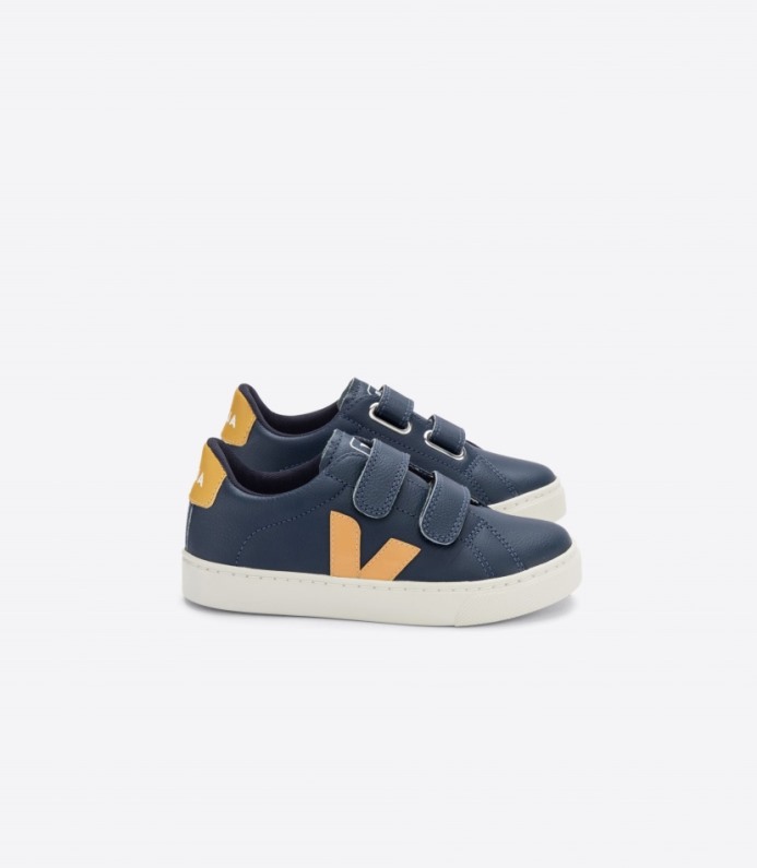 Veja Esplar Chromefree Leather Nautico Moutarde