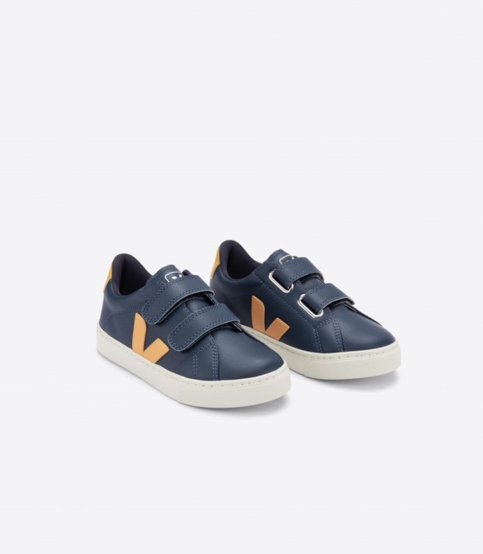Veja Esplar Chromefree Leather Nautico Moutarde