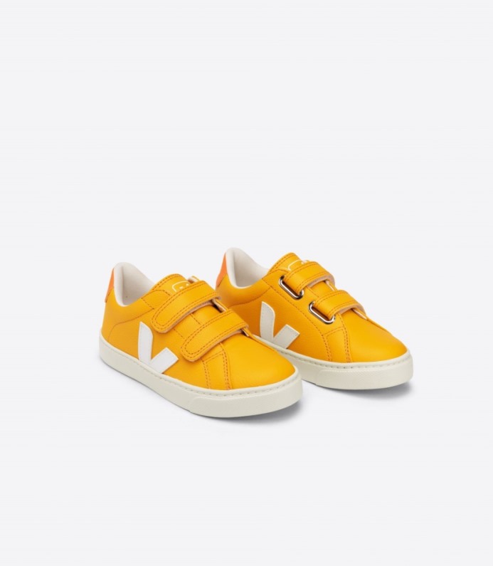 Veja Esplar Chromefree Leather Ouro White