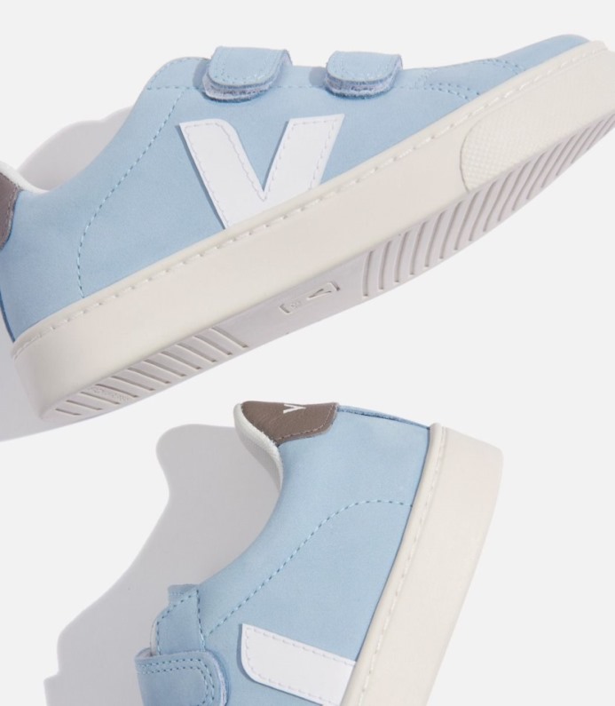 Veja Esplar Nubuck Steel White
