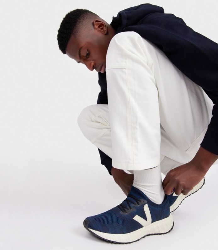 Veja Thunderbird V-knit Mix-blue Pierre