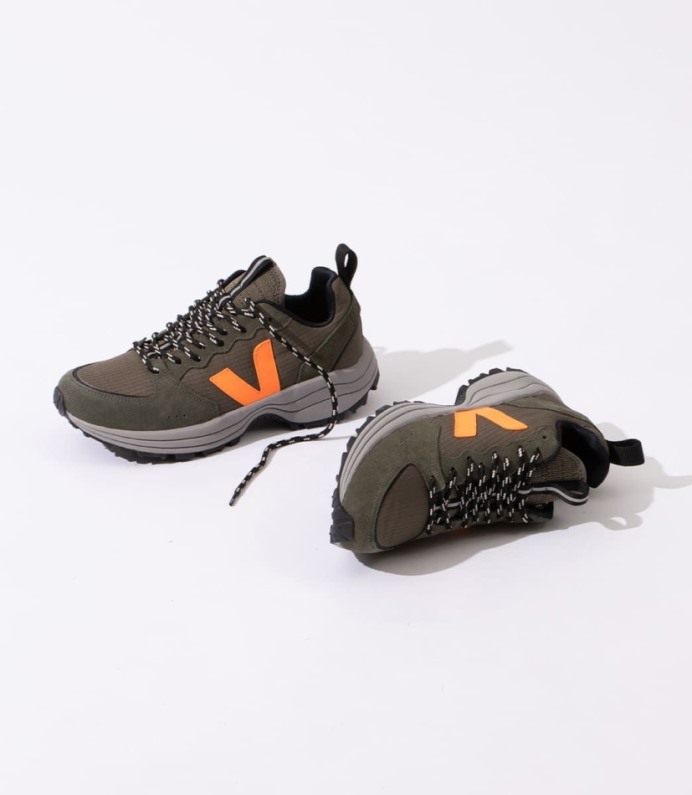 Veja Venturi Ripstop Kaki Neon Orange
