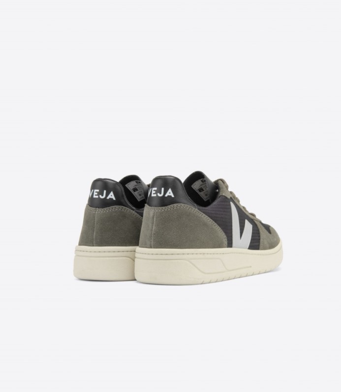 Veja V-10 Ripstop Black Oxford Grey Mud