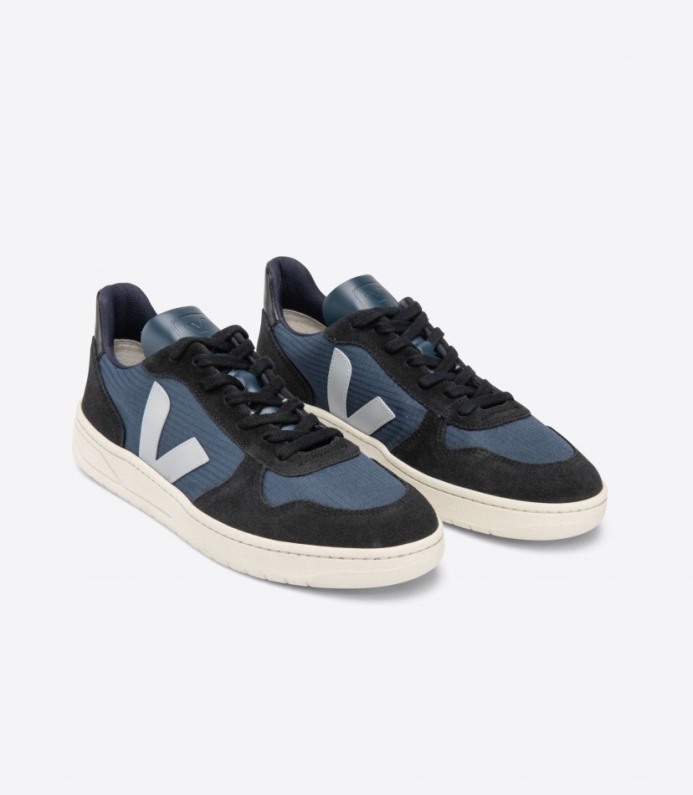 Veja V-10 Ripstop Nautico Oxford Grey Black