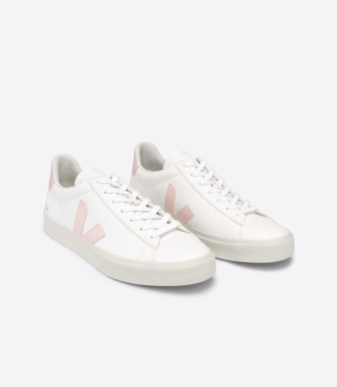 Veja Campo Chromefree Leather White Petale