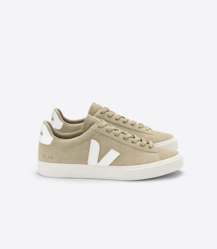 Veja Campo Suede Dune White