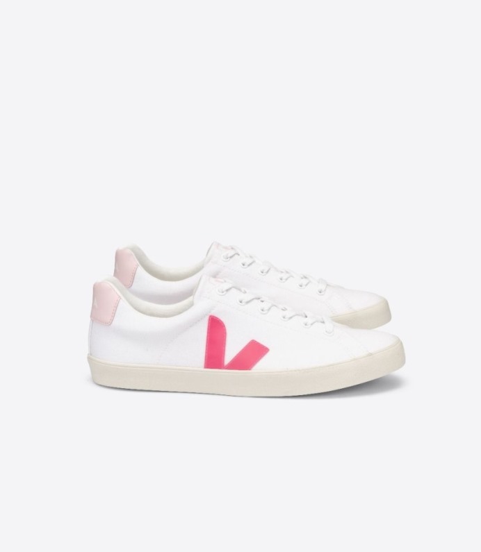 Veja Esplar Se Canvas White Rose-fluo Petale