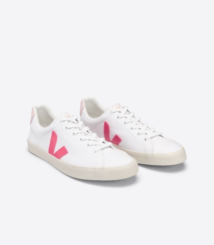Veja Esplar Se Canvas White Rose-fluo Petale
