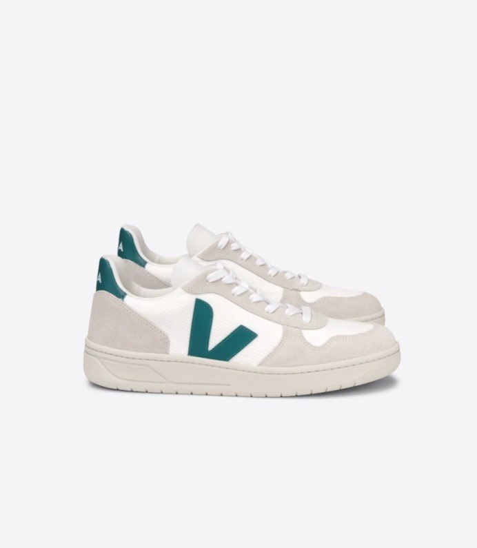 Veja V-10 B-mesh Branco Bretanha