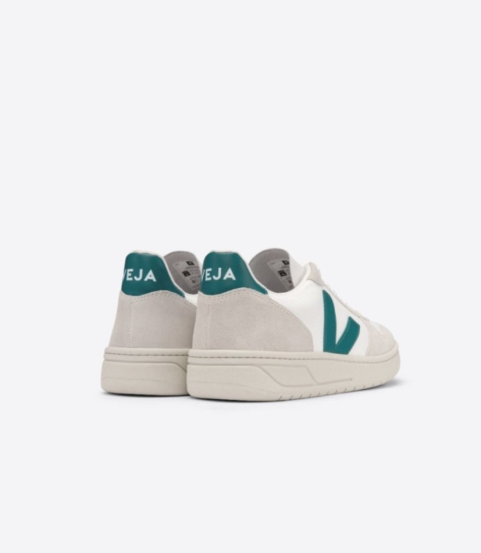 Veja V-10 B-mesh Branco Bretanha