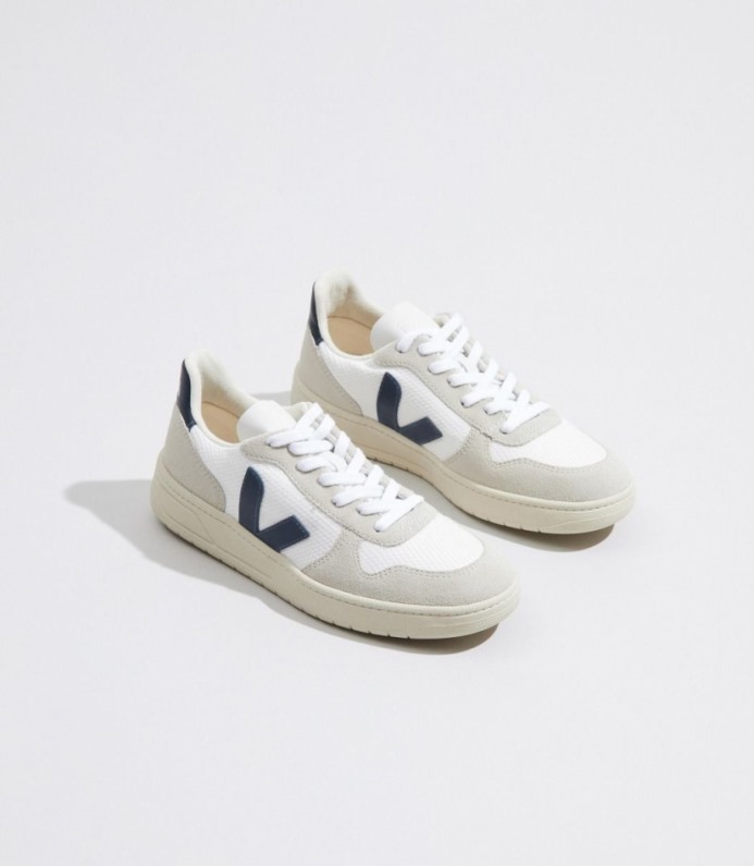 Veja V-10 B-mesh White Nautico