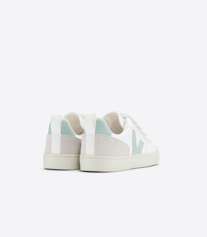 Veja V-10 Cwl Matcha Branco