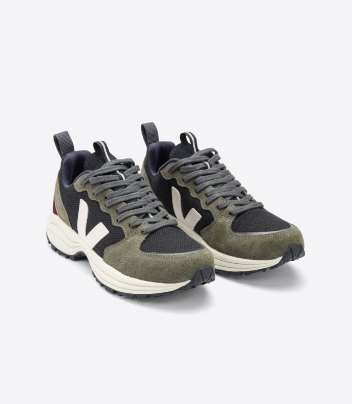 Veja Venturi B-mesh Black Olive Pierre